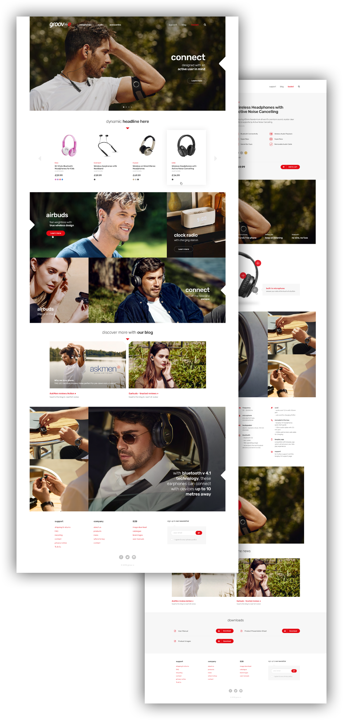 Groov-e Website